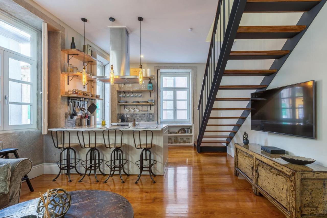Elegant 2Br Duplex In City Center By Lovelystay OOporto Exteriör bild