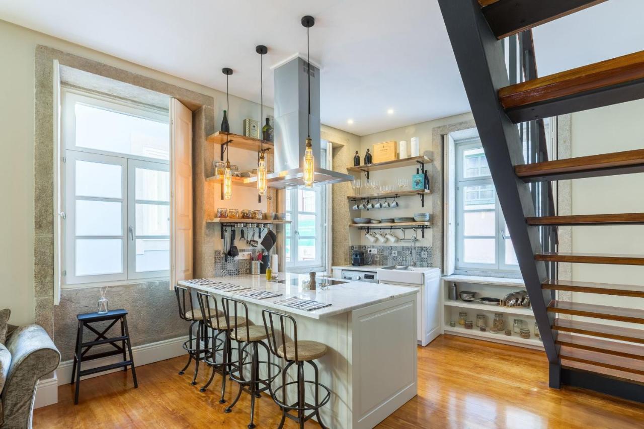 Elegant 2Br Duplex In City Center By Lovelystay OOporto Exteriör bild